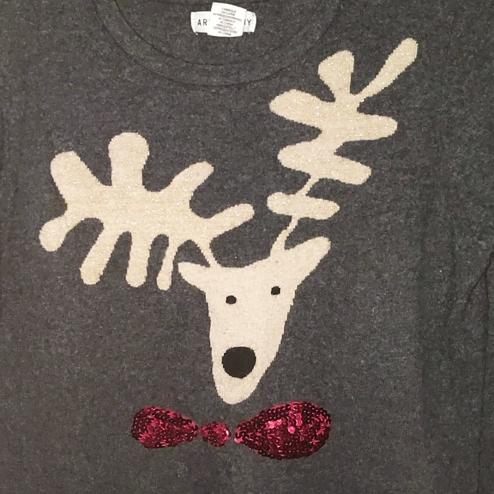 FINAL SALE Reindeer sweater